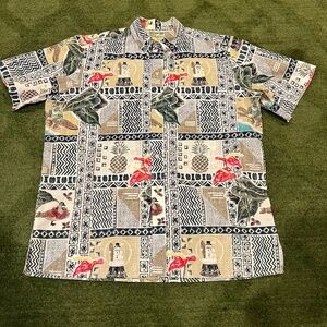 VTG Reyn Spooner 1998 Limited Christmas Hawaiian Shirt XXL